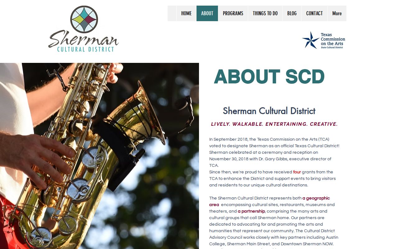 Sherman neighbors reference to civic and cultural partners